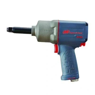 Abbildung von Ingersoll Rand Druckluft Schlagschrauber 2235QTiMAX 2, 1/2&quot; Leiser Titan, mit verlängertem Amboss für schwere Arbeiten, Luftdruck Drehmomentschlüssel Ihre Werkstatt
