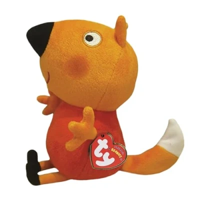 Abbildung von Ty Peppa Pig Plüschtier Freddy Fox Weiches für Kinder Sammlerstück Stofftier Plüschies