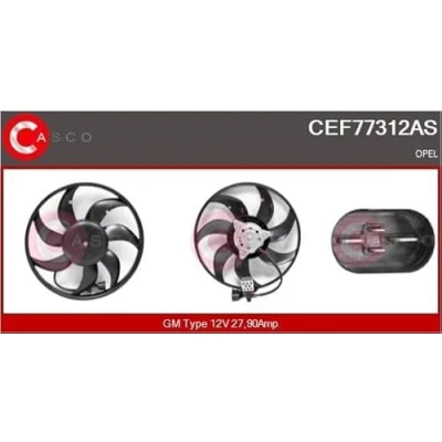 Abbildung von CASCO CEF77312AS Lüfter 390mm 12V OPEL: Corsa C Schrägheck
