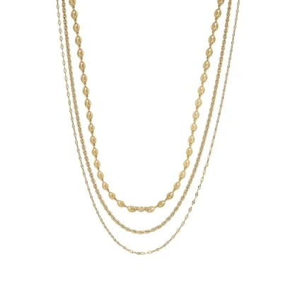 Abbildung von EMPORIO ARMANI Damenkette mehrreihig Metall goldfarben, EGS3111710