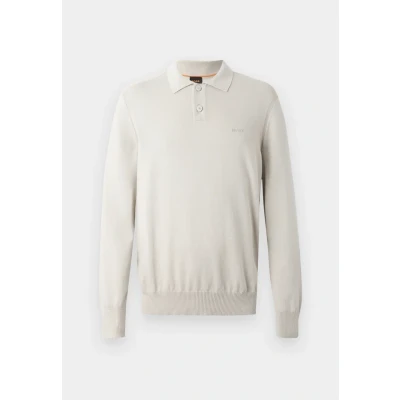 Abbildung von BOSS Poloshirt, Herren, Größe: Medium, Light beige