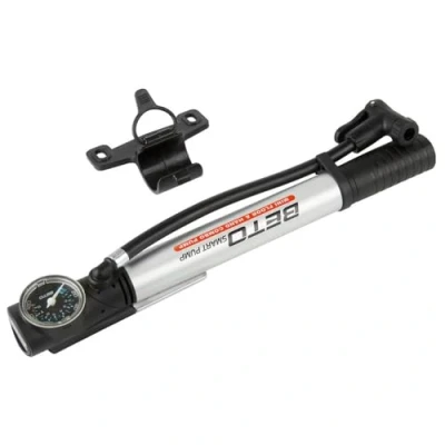Abbildung von Beto Mini Standpumpe, Silber 2 in 1