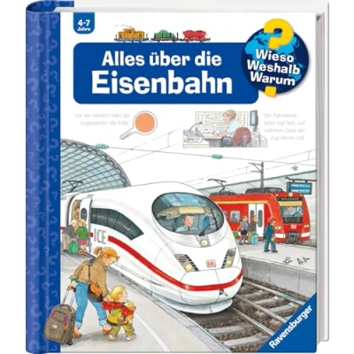 Abbildung von Wieso? Weshalb? Warum?, Band 8: Alles über die Eisenbahn (Wieso? 8)