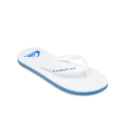 Abbildung von Quiksilver Molokai Zehentrenner, Herren, Größe: 47, White blue Kunststoff