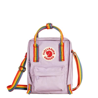 Abbildung von FJALLRAVEN Unisex Kånken Rainbow Sling Rucksack, Lavender Regenbogen Kuchen (Mehrfarbig)