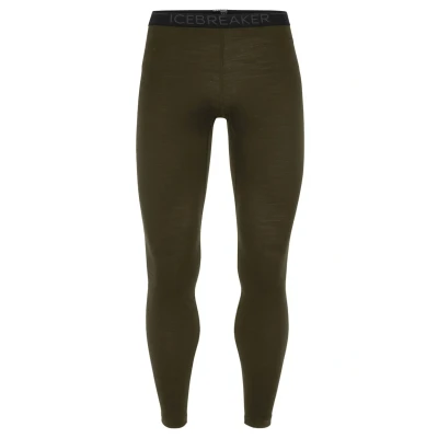 Abbildung von Icebreaker 100% Merino 200 Oasis Thermo Leggings Tights, Herren, Größe: Medium, Loden