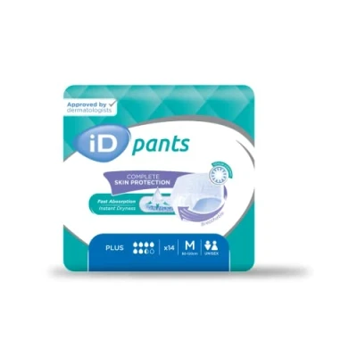 Abbildung von ID Pants Cotton Feel plus Gr.M 14 St