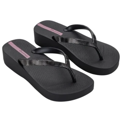 Abbildung von Ipanema Mesh X Plat Fem Damen Flip Flops, Schwarz, 35/36 EU