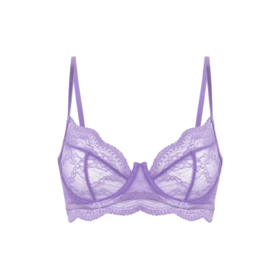 Abbildung von Hunkemöller Isabelle Bügel BH, Damen, Größe: 70B, Purple