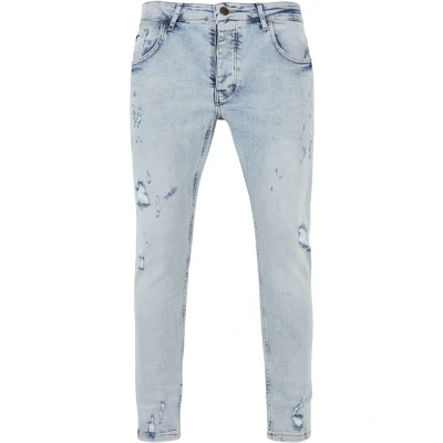 Abbildung von 2Y Studios Destroyed Jeans Slim Fit, Herren, Größe: 31, Blue