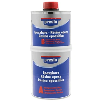 Abbildung von PRESTO 600593 Epoxy Klebstoff grau 1