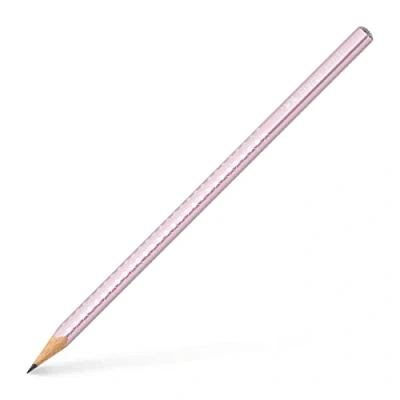 Abbildung von Faber Castell Graphitstift Sparkle Rose Metallic