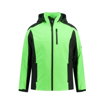 Abbildung von JP1880 Technologie Softshelljacke, Herren, Größe: XXL, Vert fluo