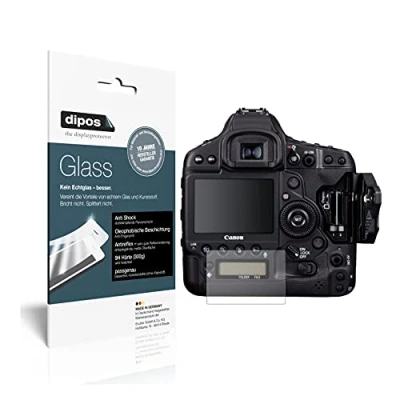 Abbildung von dipos I 9H Displayschutz matt kompatibel mit Canon EOS 1DX Mark II Schutzfolie Anti Shock
