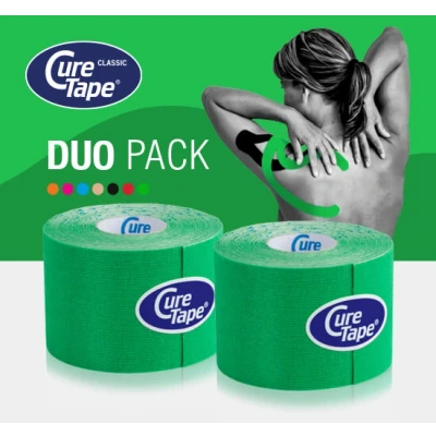 Abbildung von CureTape® Classic Kinesiotape Rabattsatz Green