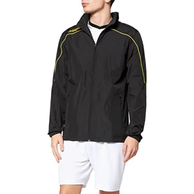 Abbildung von uhlsport Herren Stream 22 All Wetter Jacke, schwarz/limonengelb, M