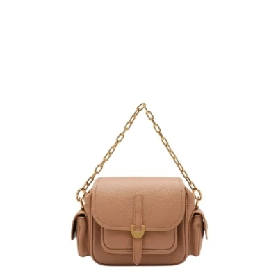 Abbildung von Coccinelle Campus Handtasche, Damen, Größe: One Size, Skin