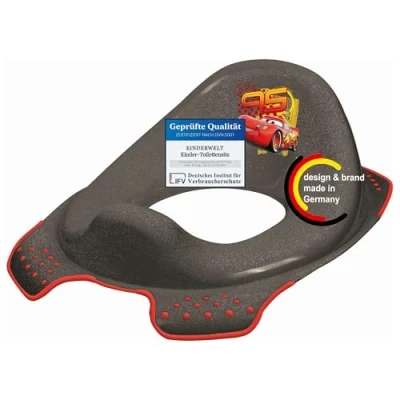 Abbildung von KiNDERWELT Töpfchen Premium Kinder Toilettensitz Disney Cars metallic für stabiler, Anti Rutsch Funktion