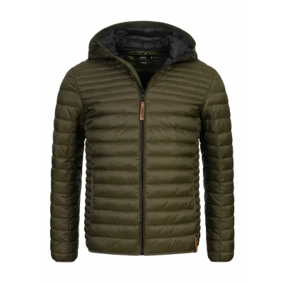 Abbildung von Indicode Jeans Bowers Übergangsjacke, Herren, Größe: Medium, Army