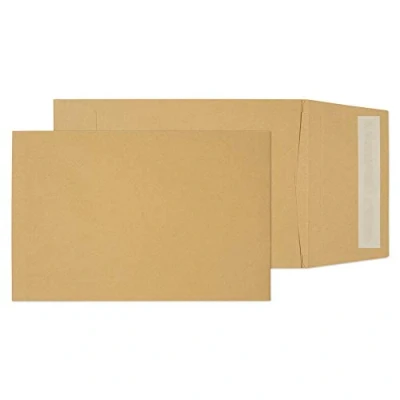 Abbildung von Blake Purely Packaging 5000 FAlten Versandtasche Haftklebung Manila C5 229 x 162 mm 120g/m² 125 Stück