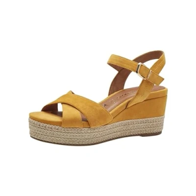 Abbildung von Tamaris Plateausandalette, Damen, Größe: 36, Mango Schuhe