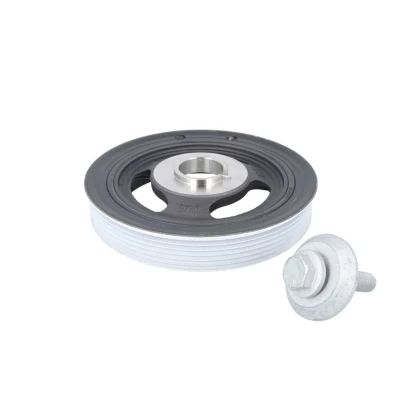 Abbildung von SWAG 62 93 3798 Kurbelwellenriemenscheibe 6PK 158 5 mit Schraube FORD: S Max Mk1, Focus 2 Kombi, Schrägheck, PEUGEOT: 207 307 SW
