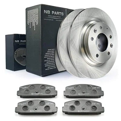 Abbildung von Bremsen/BREMSSCHEIBEN + BREMSBELÄGE HINTEN NB PARTS GERMANY 10042722