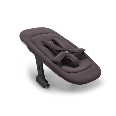 Abbildung von Bugaboo Giraffe Neugeborenen Set für Hochstuhl und Wippe, Babys von 0 bis 6 Monate, mit Sicherheitsanzeigen 5 Punkt Gurt, ergonomisches Design, einfach zu reinigen, Grau