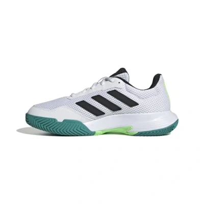 Abbildung von adidas Performance GAME SPEC 2 Multicourt Tennisschuh, Herren, Größe: 43 1/3, Ftwr white/core black/pure teal Schuhe