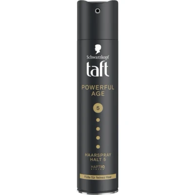 Abbildung von Taft Haarspray Powerful Age, 250 ml, 1 tlg., Haarstyling, HaptIQ System