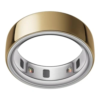 Abbildung von Oura Ring 4 Gold Größe 12 Smart Messen Sie zuerst mit Sizing Kit Sleep Tracking Wearable Herzfrequenz Fitness Tracker Bis zu 8 Tage Batterielaufzeit