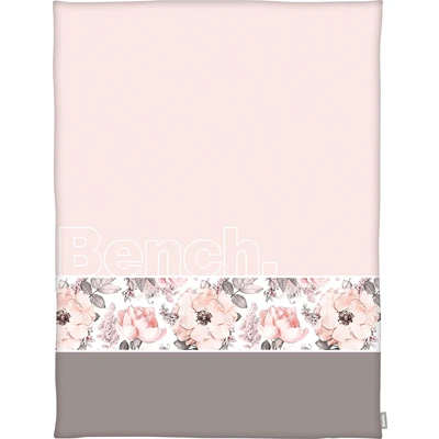 Abbildung von Bench. Wohndecke &quot;Bench&quot;, samtweiche Wellsoft Decke, Kuscheldecke
