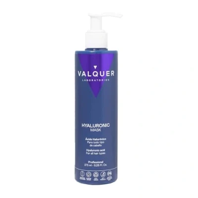 Abbildung von Valquer Hyaluronsäure Maske, extra feuchtigkeitsspendend und vitalität, für alle Haartypen Zero% 275 m