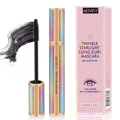 Abbildung von ALIVER Mascara 4D Wasserfeste Long Curl Volumen Wimperntusche Bürste, 1 tlg.