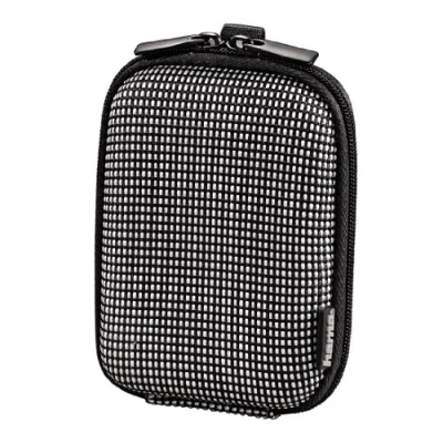 Abbildung von Hama Hardcase Kameratasche für eine Digitalkamera, Two Tone 40G, Schwarz/Weiß