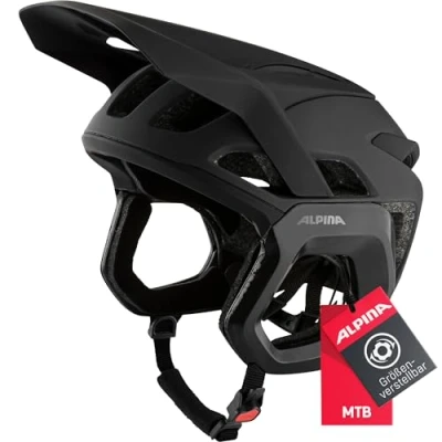 Abbildung von ALPINA Unisex Erwachsene, ROOTAGE EVO Fahrradhelm, black matt, 51 55 cm