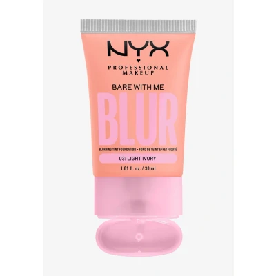 Abbildung von Nyx Professional Makeup BARE WITH ME BLUR TINT Foundation, Damen, Größe: 30 g, Lt ivory