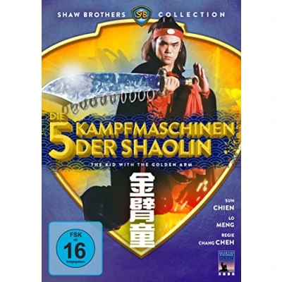 Abbildung von Die 5 Kampfmaschinen der Shaolin The Kid With Golden Arm (Shaw Brothers Collection) (DVD)