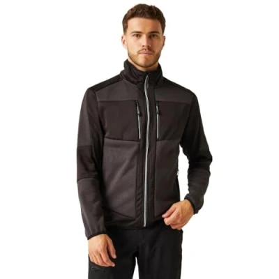 Abbildung von Regatta Herren Professional Unisex Stretch Midlayer Jacke, grau/schwarz, XXL