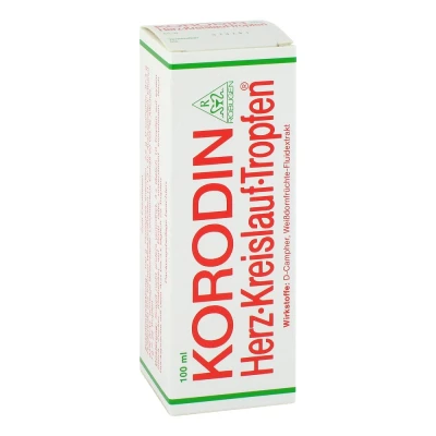 Abbildung von Korodin Herz Kreislauf Tropfen