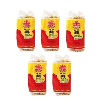Abbildung von Pamai Pai® Fünferpack: 5 x 500g Quick Cooking Woknudeln schnellkochend Bratnudeln Wok Asia Nudeln