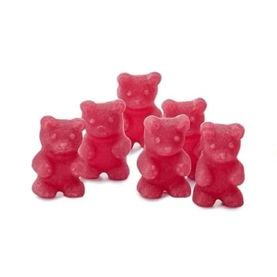 Abbildung von Tee Bären® Erdbeere Fruchtgummi mit Erdbeergeschmack 10% Fruchtgehalt aus Fruchtsaftkonzentrat, zum Zubereiten eines Heißgetränks oder Vernaschen (250 g)