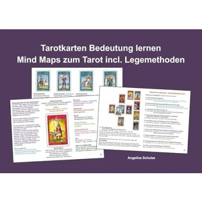 Abbildung von Tarotkarten Bedeutung lernen: Mind Maps zum Tarot incl. Legemethoden