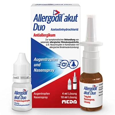 Abbildung von Allergodil Akut Duo Kombipackung bei Allergien 1 P