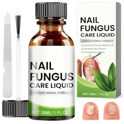 Abbildung von Nagelpflege für Fußnägel, Nail Repair, Schutz &amp; Stärkung brüchiger Nägel, Pflegend, Nagelpflegeöl, Care, Fußnägel Behandlung mit Nagelfeile, 30ml