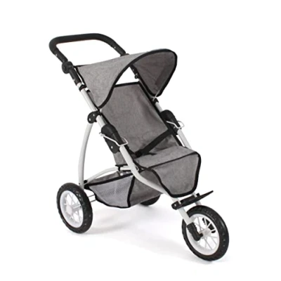 Abbildung von CHIC2000 Puppenbuggy Leon, Melange Grau