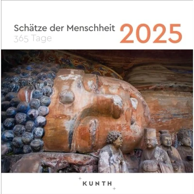 Abbildung von Schätze der Menschheit KUNTH 365 Tage Abreißkalender 2025: Tägliche Inspiration in Bild und Text. Kalender zum Aufhängen oder Aufstellen.