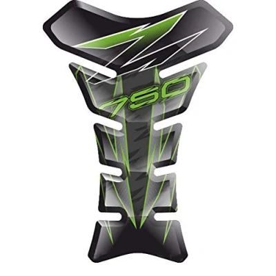 Abbildung von PARASERBATOIO ADESIVO, TANKPAD, TANKSCHUTZ, PROTECTION DE RESEVOIR, RESINATO EFFETTO 3D compatibile con KAWASAKI Z750 V2