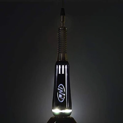 Abbildung von CB Antenne PNI LED 2000 Länge 90 cm, 26 28 MHz, kompatibel mit PL259 Stecker, leuchtet während der Übertragung