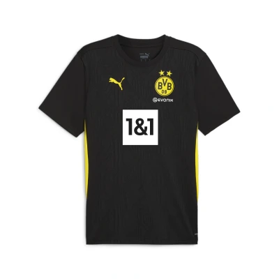 Abbildung von Puma BVB Borussia Dortmund Training Vereinsmannschaften, Herren, Größe: Medium, Black/faster yellow